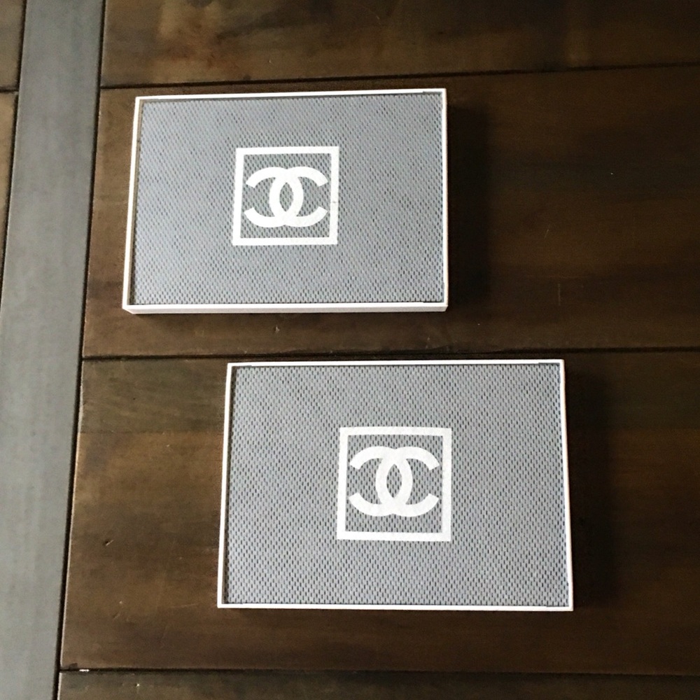 Twin Chanel rare dust bag accent wall pieces - Picture 1 of 5